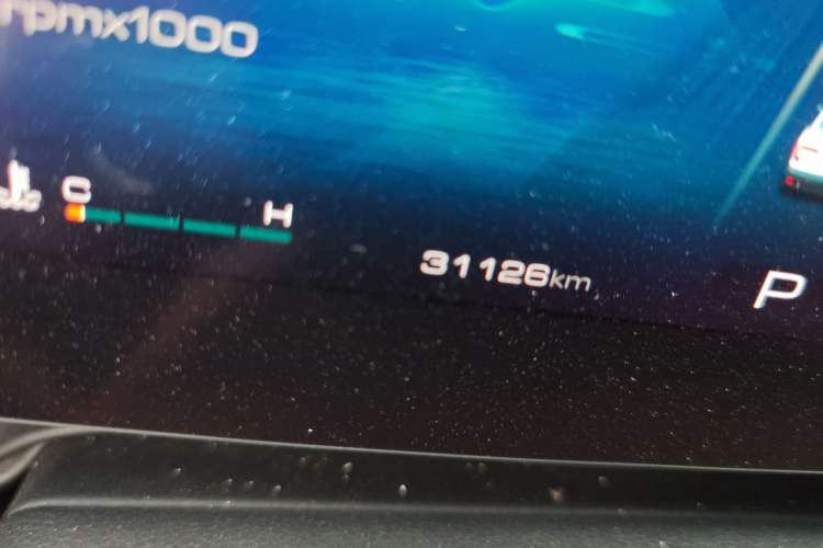 Used Haval DARGO 2022 1.5T DCT Two-Wheel Drive Border Collie Edition Odometer Close Up