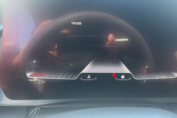 Used Haval DARGO 2022 1.5T DCT Two-Wheel Drive Border Collie Edition Odometer Close Up