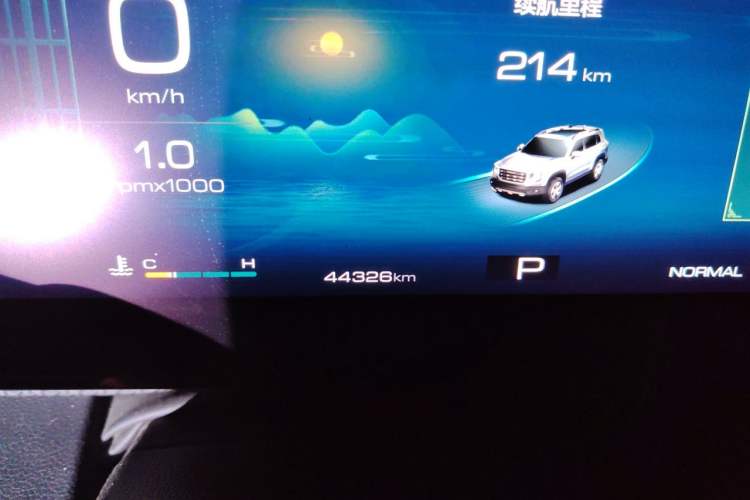 Used Haval DARGO 2022 1.5T DCT Two-Wheel Drive Border Collie Edition Odometer Close Up