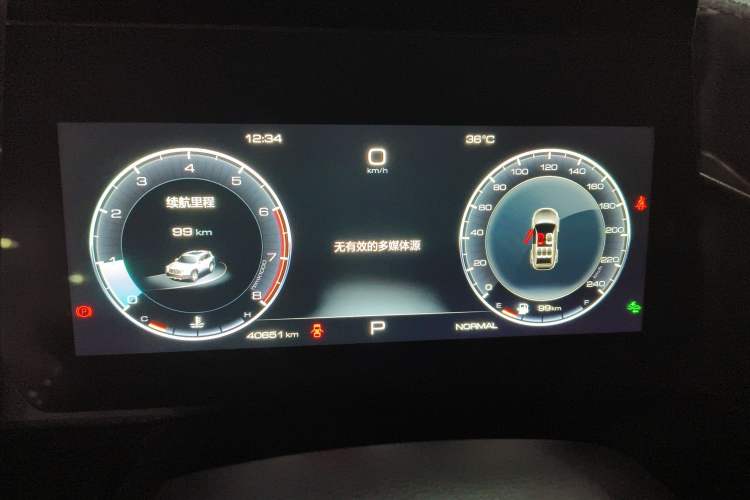 Used Haval DARGO 2022 1.5T DCT Two-Wheel Drive Border Collie Edition Odometer Close Up
