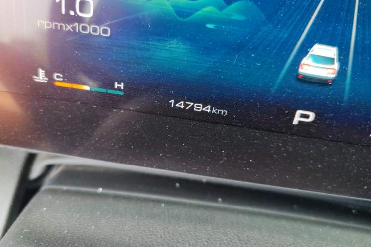 Used Haval DARGO 2022 1.5T DCT Two-Wheel Drive Husky Edition Odometer Close Up