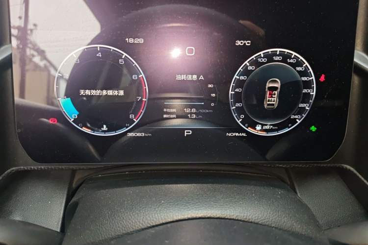 Used Haval DARGO 2022 1.5T DCT Two-Wheel Drive Border Collie Edition Odometer Close Up
