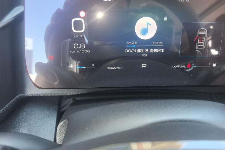 Used Haval DARGO 2022 2.0T DCT All-Wheel-Drive Xiaotianque Version Odometer Close Up
