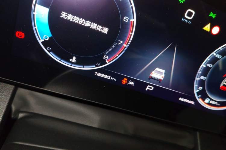 Used Haval DARGO 2022 1.5T DCT Two-Wheel Drive Mastiff Pursuit Edition Odometer Close Up