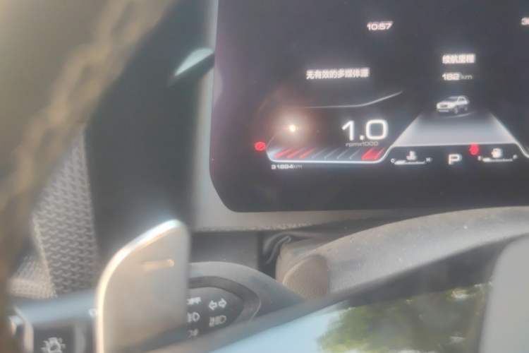 Used Haval DARGO 2022 1.5T DCT Two-Wheel Drive Border Collie Edition Odometer Close Up