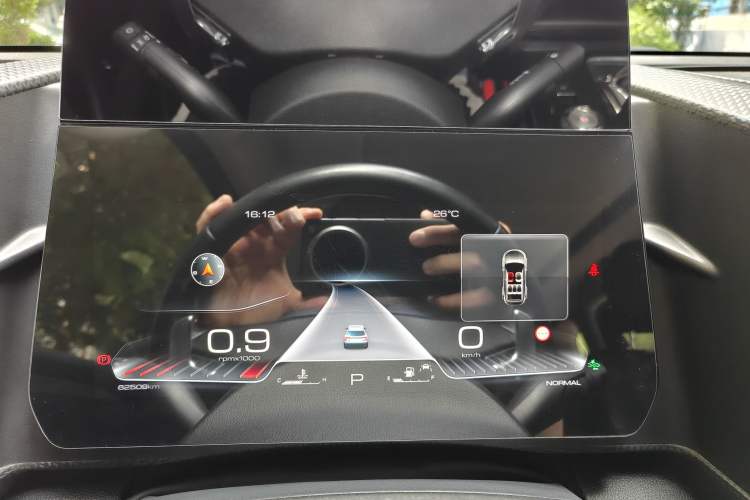 Used Haval DARGO 2022 2.0T DCT 4x4 Chinese Rural Dog Edition Odometer Close Up