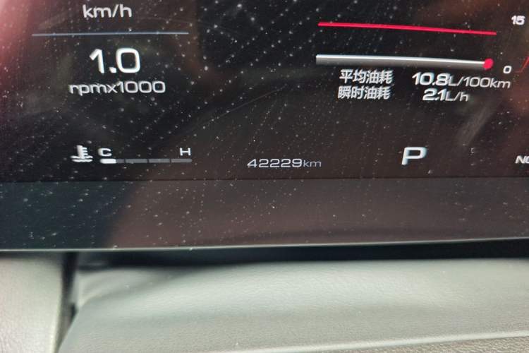 Used Haval DARGO 2022 1.5T DCT Two-Wheel Drive Mastiff Edition Odometer Close Up
