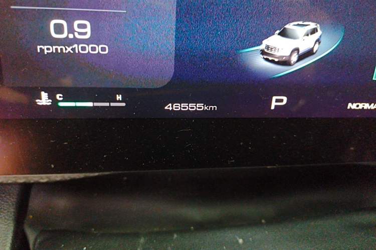 Used Haval DARGO 2022 1.5T DCT Two-Wheel Drive Border Collie Edition Odometer Close Up
