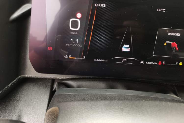 Used Haval DARGO 2022 1.5T DCT Two-Wheel Drive Border Collie Edition Odometer Close Up