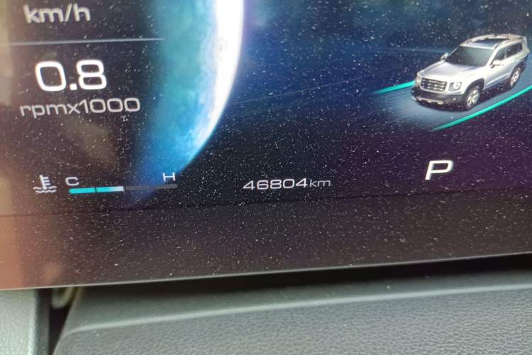 Used Haval DARGO 2022 1.5T DCT Two-Wheel Drive Border Collie Edition Odometer Close Up
