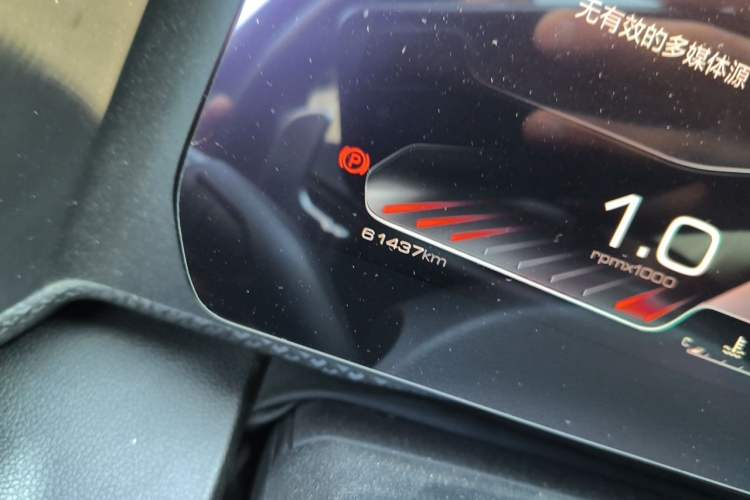 Used Haval DARGO 2022 1.5T DCT Two-Wheel Drive Border Collie Edition Odometer Close Up