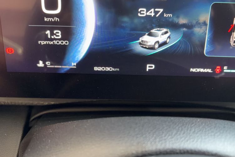 Used Haval DARGO 2022 2.0T DCT All-Wheel-Drive Xiaotianque Version Odometer Close Up