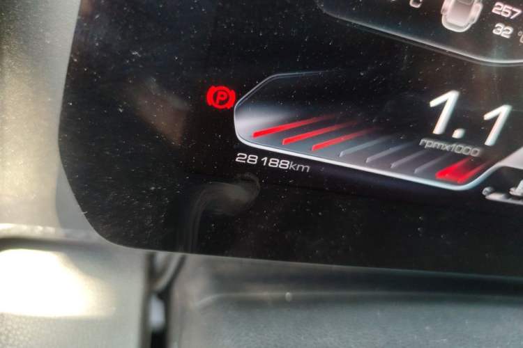 Used Haval DARGO 2022 1.5T DCT Two-Wheel Drive Border Collie Edition Odometer Close Up