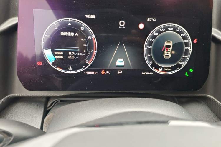 Used Haval DARGO 2022 1.5T DCT Two-Wheel Drive Mastiff Edition Odometer Close Up