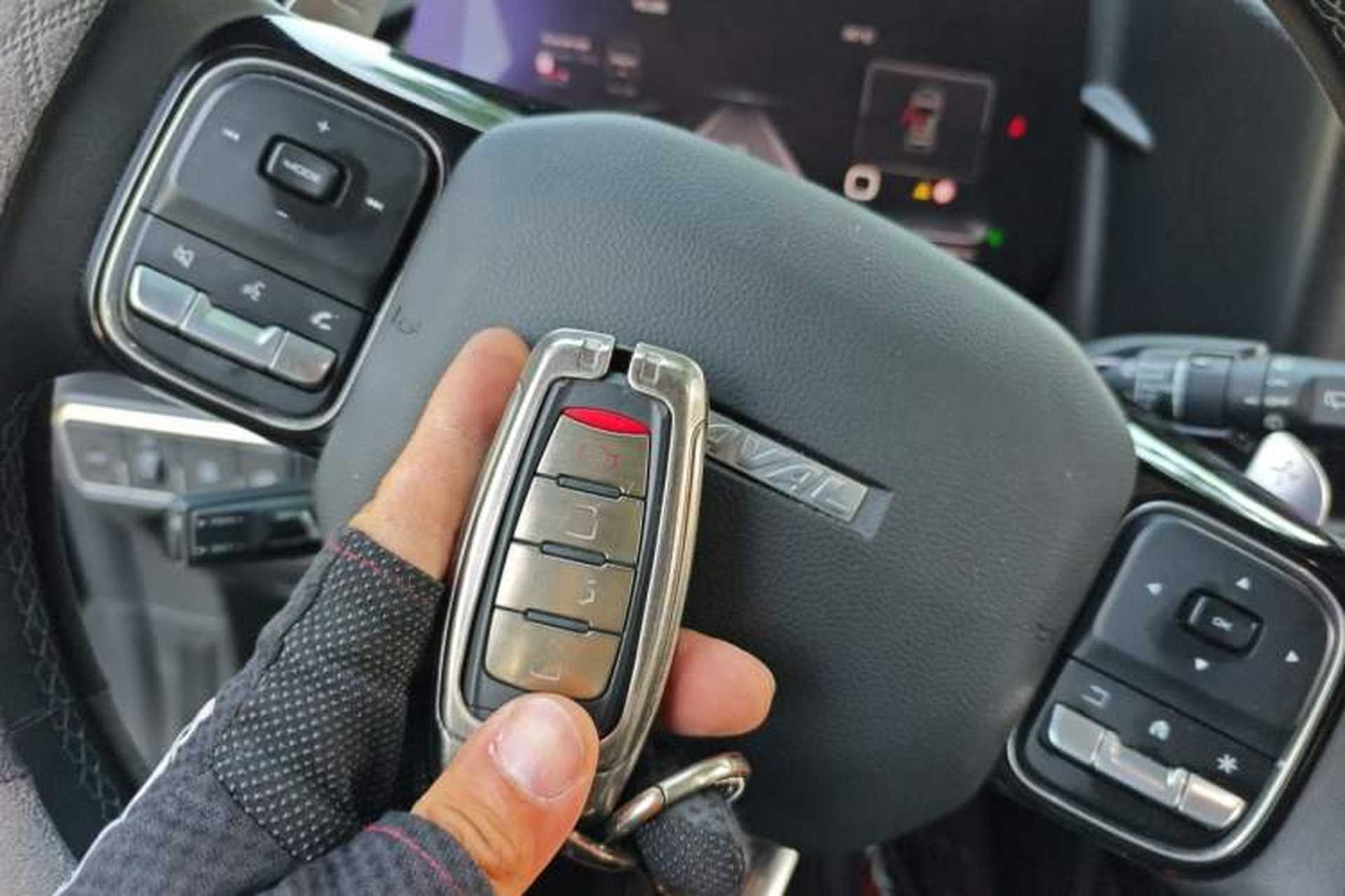 Used Haval DARGO 2022 1.5T DCT Two-Wheel Drive Border Collie Edition Vehicle Key