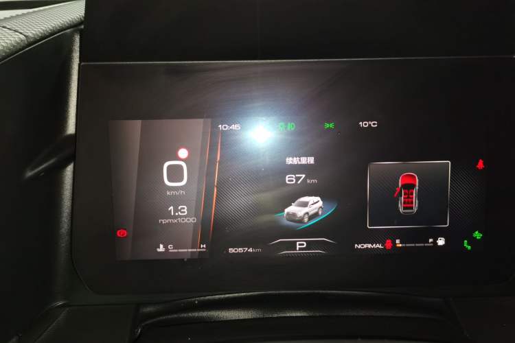 Used Haval DARGO 2022 1.5T DCT Two-Wheel Drive Mastiff Pursuit Edition Instrument Cluster