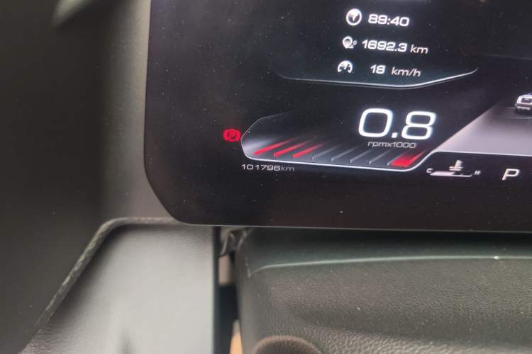 Used Haval DARGO 2022 2.0T DCT All-Wheel-Drive Xiaotianque Version Odometer Close Up