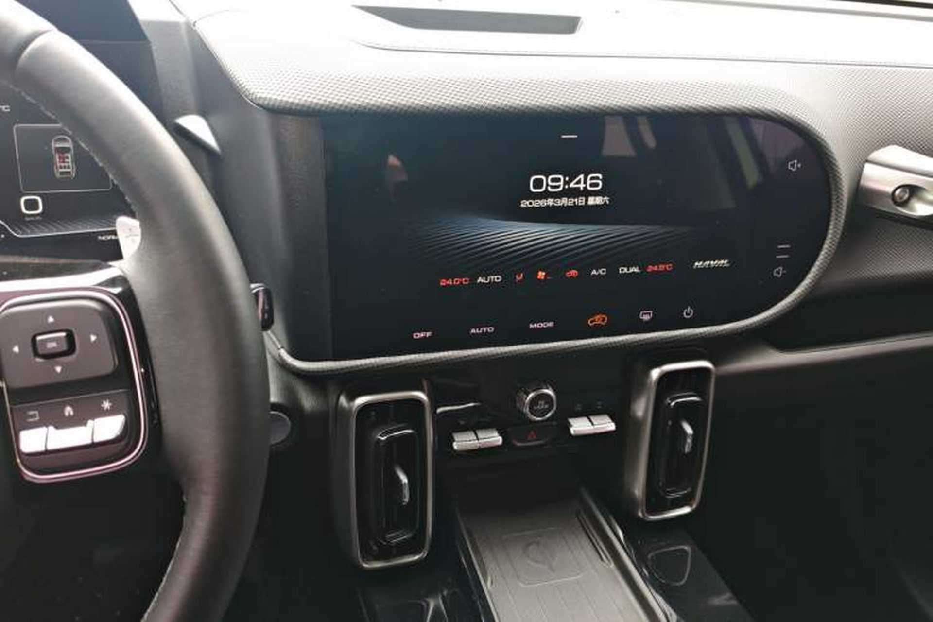 Used Haval DARGO 2022 2.0T DCT 4x4 Xiaotianquan Pursuit Edition Audio And AC Panel