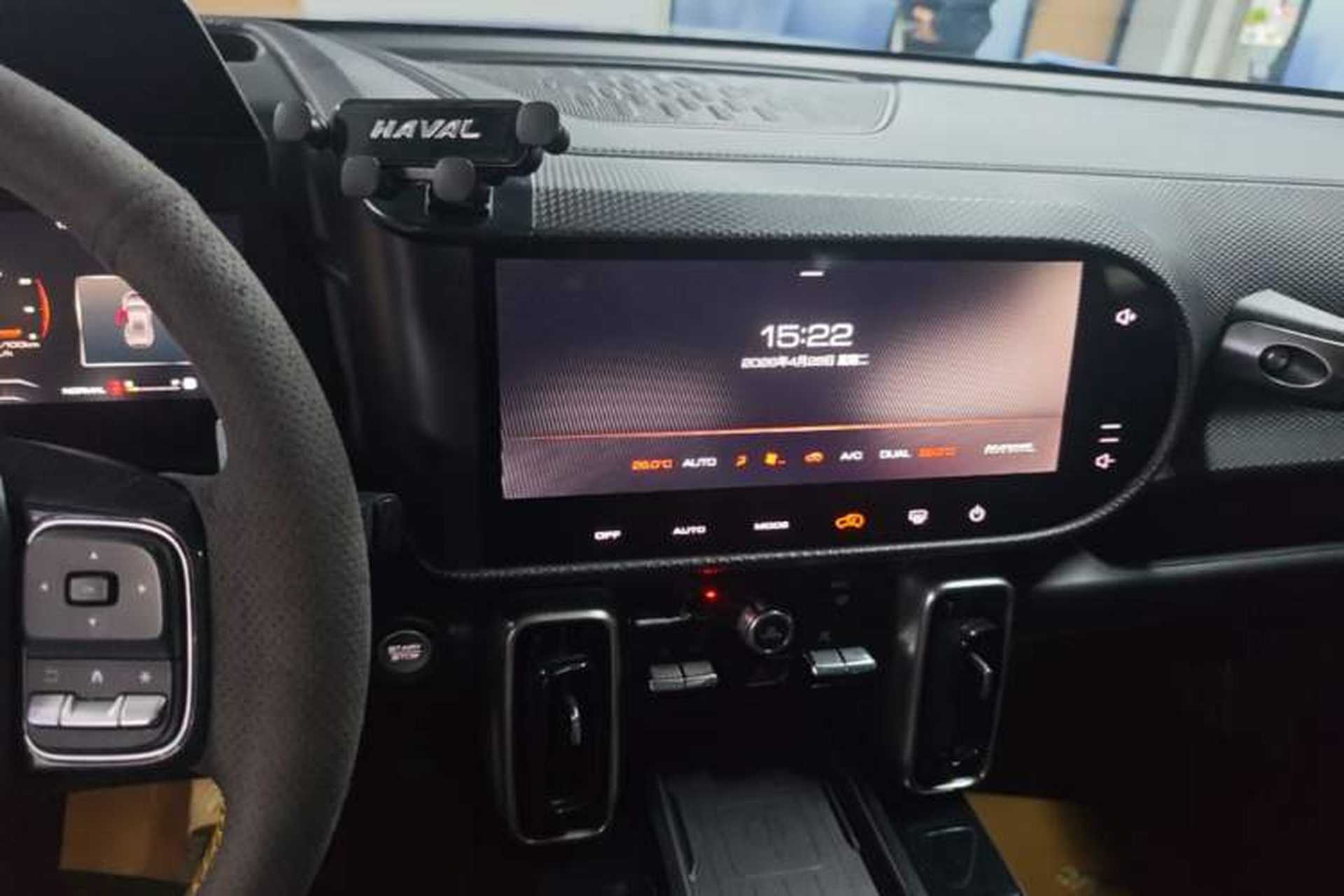 Used Haval DARGO 2022 1.5T DCT Two-Wheel Drive Border Collie Edition Audio And AC Panel