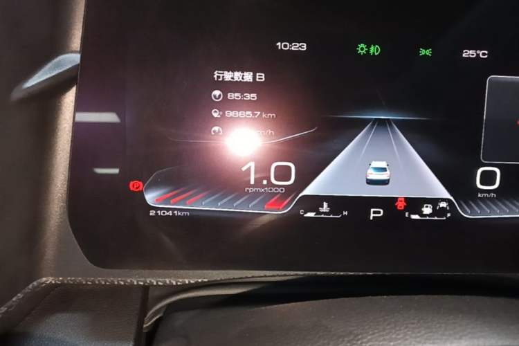 Used Haval DARGO 2022 1.5T DCT Two-Wheel Drive Border Collie Edition Instrument Cluster