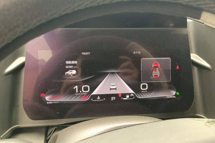 Used Haval DARGO 2022 2.0T DCT 4x4 Chinese Rural Dog Hunting Edition Instrument Cluster