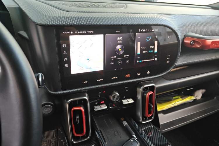 Used Haval DARGO 2022 1.5T DCT Two-Wheel Drive Border Collie Edition Audio And AC Panel