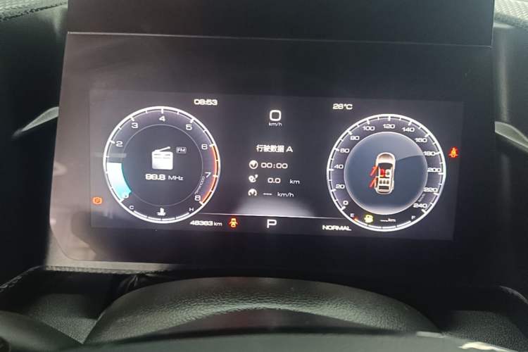 Used Haval DARGO 2022 1.5T DCT Two-Wheel Drive Labrador Edition Instrument Cluster