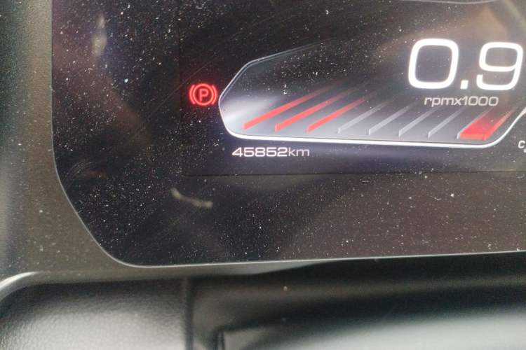 Used Haval DARGO 2022 1.5T DCT Two-Wheel Drive Mastiff Pursuit Edition Odometer Close Up