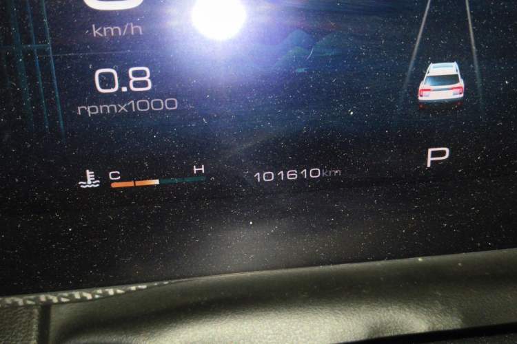 Used Haval DARGO 2022 1.5T DCT Two-Wheel Drive Border Collie Edition Odometer Close Up
