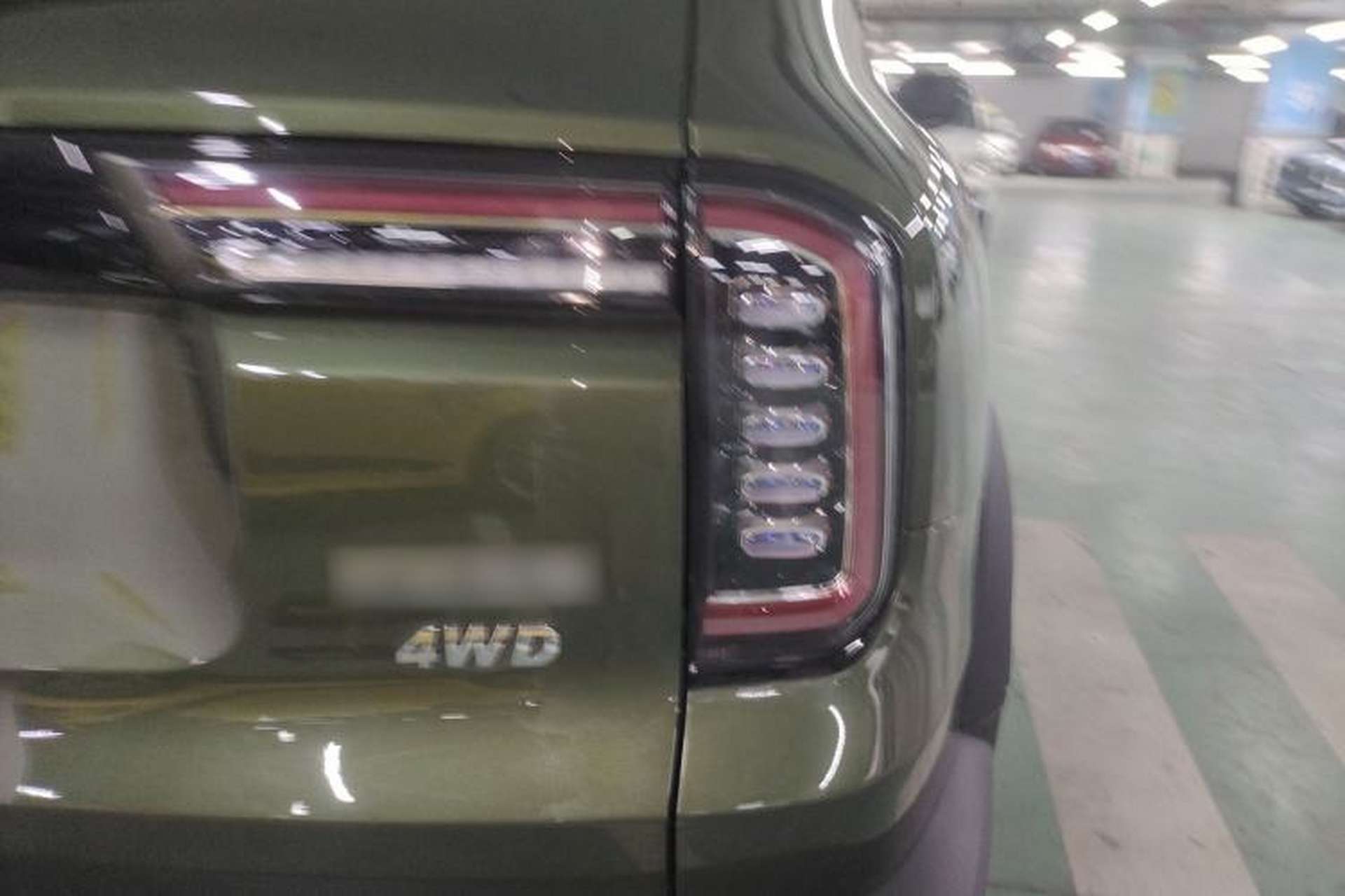 Used Haval DARGO 2022 2.0T DCT All-Wheel-Drive Xiaotianque Version Right Rear Taillight