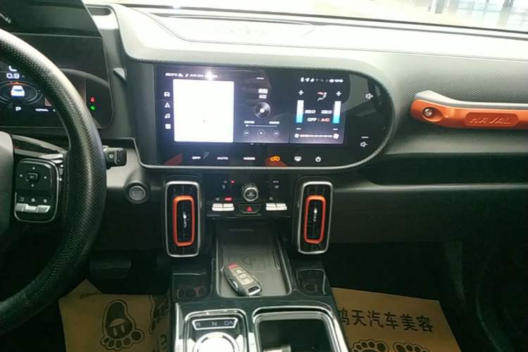 Used Haval DARGO 2022 1.5T DCT Two-Wheel Drive Border Collie Edition Audio And AC Panel