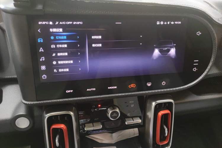 Used Haval DARGO 2022 1.5T DCT Two-Wheel Drive Border Collie Edition Audio And AC Panel