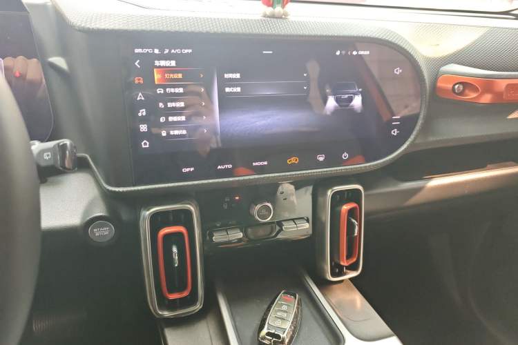 Used Haval DARGO 2022 1.5T DCT Two-Wheel Drive Labrador Edition Audio And AC Panel