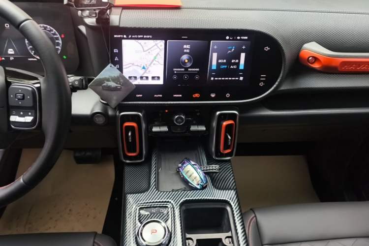 Used Haval DARGO 2022 1.5T DCT Two-Wheel Drive Border Collie Edition Audio And AC Panel