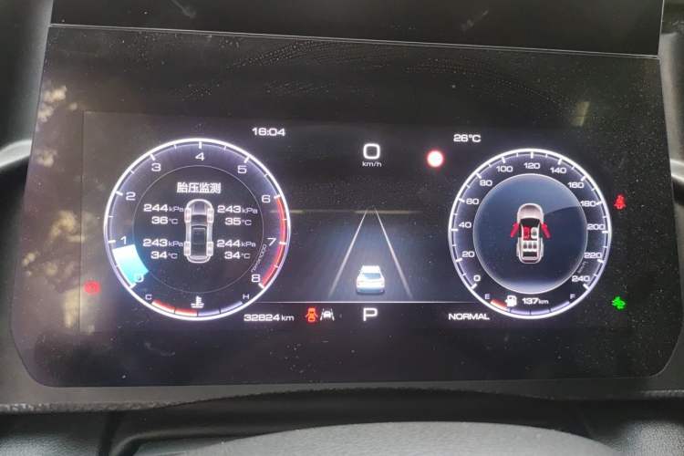 Used Haval DARGO 2022 1.5T DCT Two-Wheel Drive Border Collie Edition Instrument Cluster