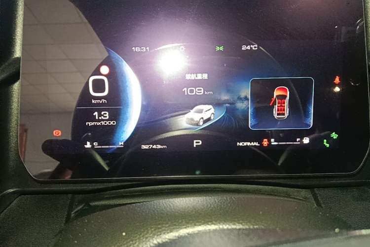 Used Haval DARGO 2022 1.5T DCT Two-Wheel Drive Mastiff Pursuit Edition Instrument Cluster