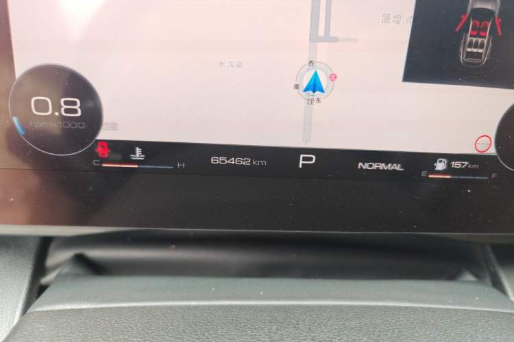 Used Haval DARGO 2022 2.0T DCT 4x4 Xiaotianquan Pursuit Edition Odometer Close Up