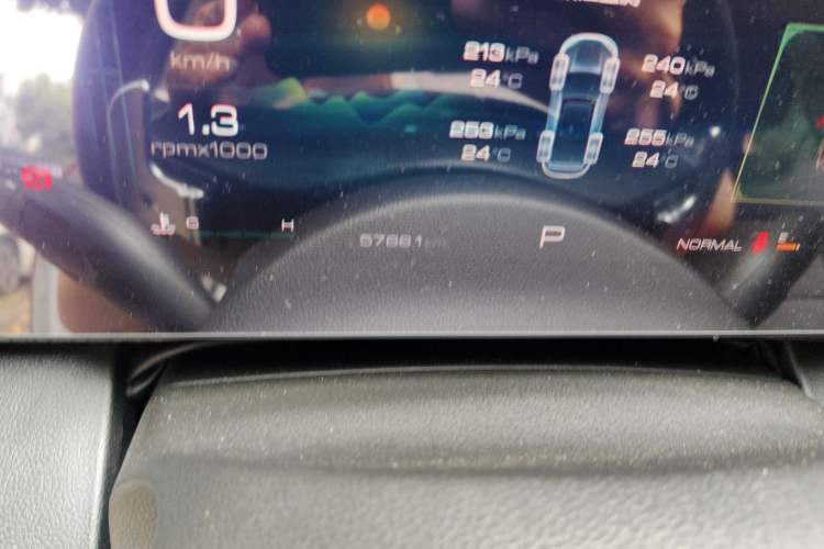 Used Haval DARGO 2022 1.5T DCT Two-Wheel Drive Mastiff Edition Odometer Close Up