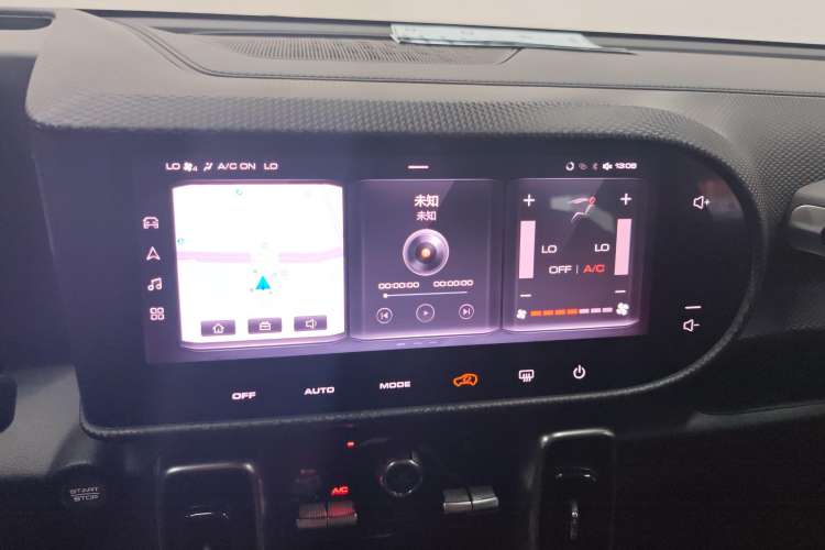 Used Haval DARGO 2022 1.5T DCT Two-Wheel Drive Mastiff Edition Audio And AC Panel