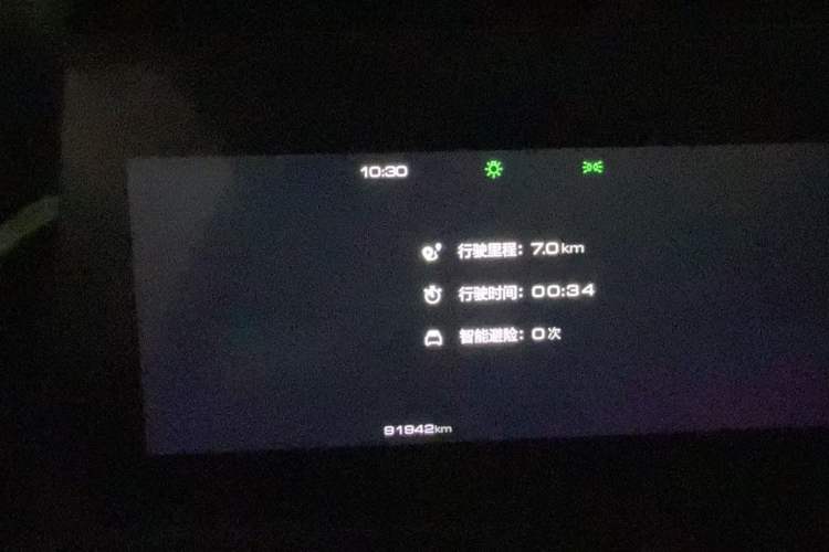 Used Haval DARGO 2022 2.0T DCT 4x4 Chinese Rural Dog Edition Odometer Close Up