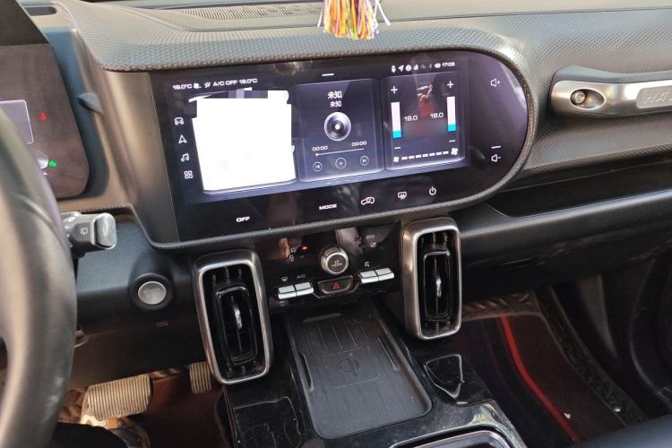 Used Haval DARGO 2022 1.5T DCT Two-Wheel Drive Border Collie Edition Audio And AC Panel