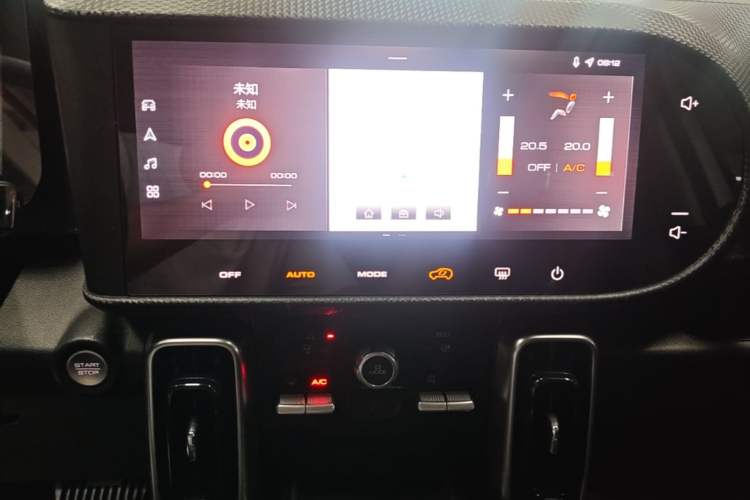 Used Haval DARGO 2022 1.5T DCT Two-Wheel Drive Border Collie Edition Audio And AC Panel