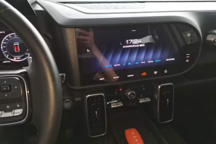 Used Haval DARGO 2022 1.5T DCT Two-Wheel Drive Mastiff Edition Audio And AC Panel