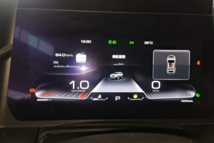 Used Haval DARGO 2022 1.5T DCT Two-Wheel Drive Border Collie Edition Instrument Cluster