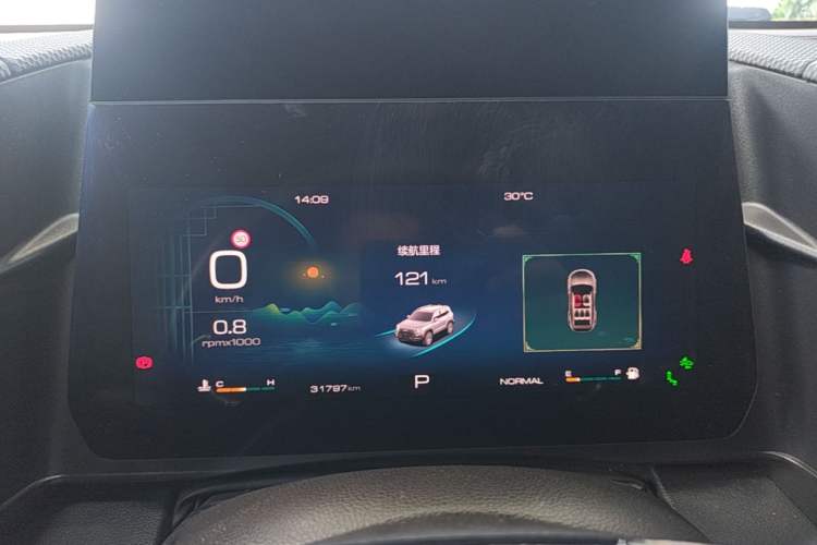 Used Haval DARGO 2022 1.5T DCT Two-Wheel Drive Mastiff Pursuit Edition Instrument Cluster