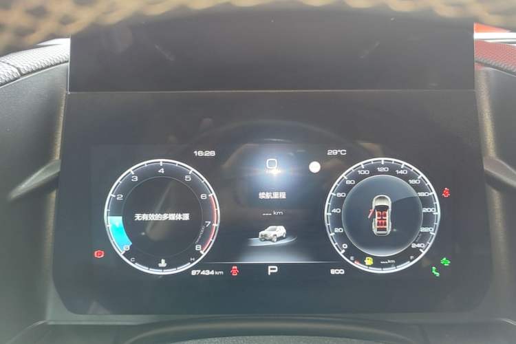 Used Haval DARGO 2022 2.0T DCT 4x4 Xiaotianquan Pursuit Edition Instrument Cluster