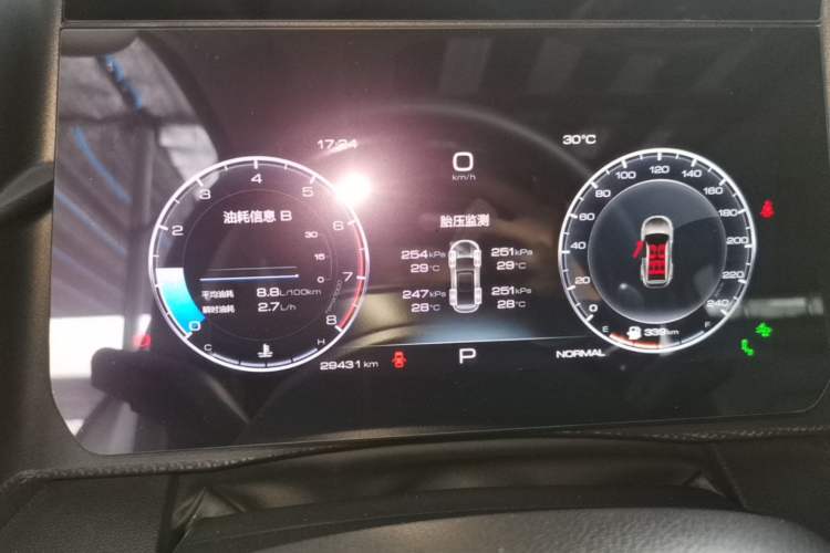 Used Haval DARGO 2022 1.5T DCT Two-Wheel Drive Mastiff Edition Instrument Cluster