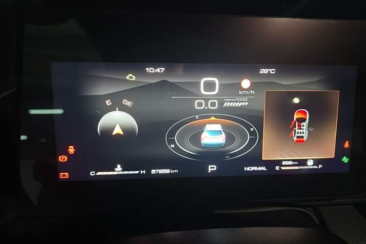 Used Haval DARGO 2022 1.5T DCT Two-Wheel Drive Border Collie Edition Instrument Cluster