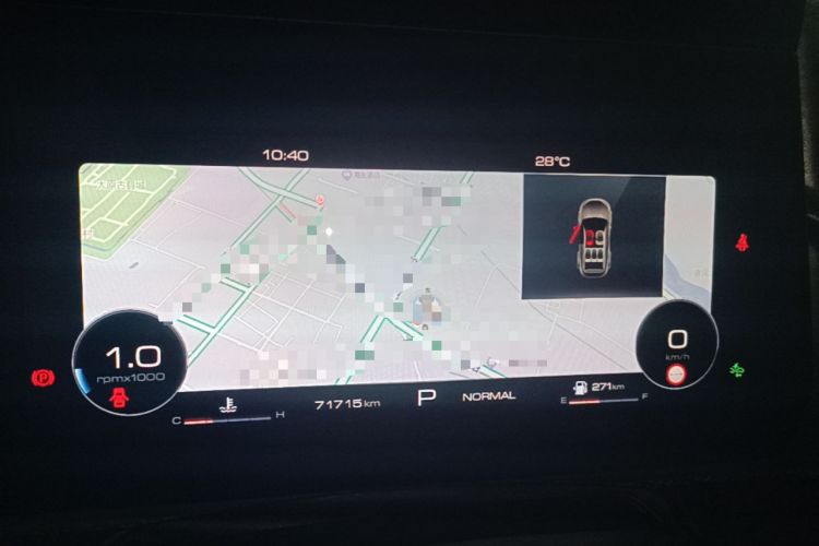 Used Haval DARGO 2022 1.5T DCT Two-Wheel Drive Border Collie Edition Instrument Cluster