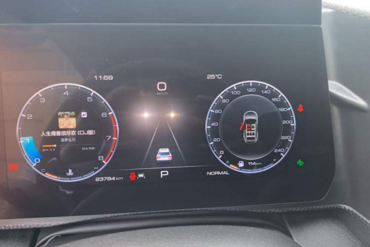 Used Haval DARGO 2022 1.5T DCT Two-Wheel Drive Border Collie Edition Instrument Cluster